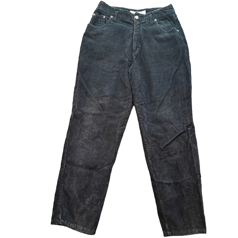 ARIZONA JEANS COMPANY Juniors Vintage Cotton size 11 Black Corderoy